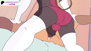 CYTE FUTANARI FUR ANIME STORY SCREW AND CREAMPIE - FUTA YIFF COMICS ANIMATION
