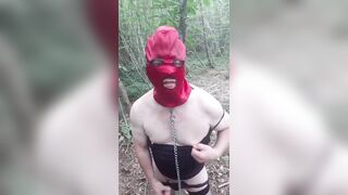 FABIENNE SISSY IN THE WOODS