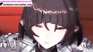 Futanari Jane Doe bangs Maid So Damn Well Futa Zenless Zone Zero Anime Manga