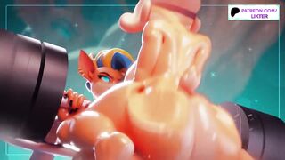 FUTA YIFF GYM SESSION MANGA - FUR FUTANARI LARGE BOOTY SCREW