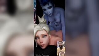 Tiny Breast Hard Futanari Schlong Widowmaker Bangs Thicc Butt Compassion For These Quick Heals