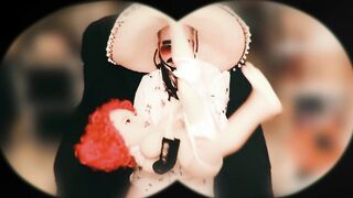 Me clothed up as Multiple Characters - Sissy Crossdressing with dreamy music ! Cuckold Paradise