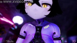 VIPSluts - Sneaky Shemale hentai Robot Dominates Cute Manga Sweetheart