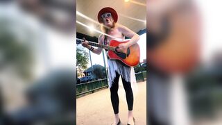 SFW Kitty ROCKS on an old Grateful Dead song, Effortless Wind