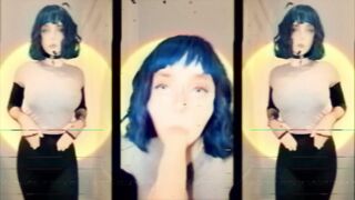 Baddie Plays with Her Biggest Bazookas and Sucks U Off!