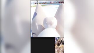 Transgender Hairless Cunt Schlong League Of Legends Playgirl Gets Her Dong Deepthroated During the time that Cumming