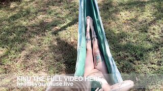 Spy On Your Undressed Neighbour In Their Hammock