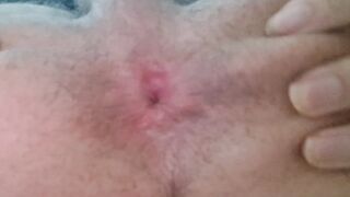 Widen and palpitating my virgin asshole