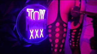 Toypleasurexxx - Sissy pink fishnet