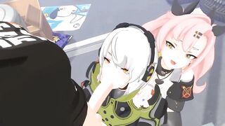 Nicole gives Anby a hand[ ZENLESS ZONE ZERO ]