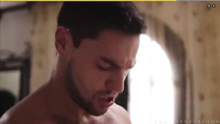 Daisy cums whilst getting drilled, then this babe is creampied