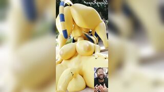 Large Innie Breast Butt Ankha Deepthroats Some other Ankha & Cums Deeply In Her Doxy Throat