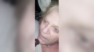 Banged throat cum drink