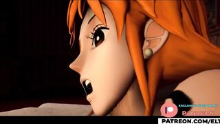 Shemale hentai Nico Robin Hard Screwing Nami With Double Rods And Creampie . Superlatively good Futanari One Piece Anime 60fps