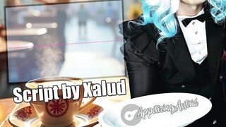 [TF4M] At Your Service, Trans Waitress Let's U Touch Her All Over - POV Roleplay - NSFW ASMR