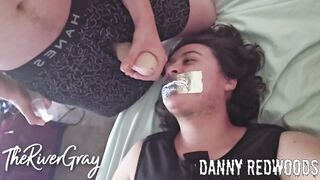 River Gray Cums on My Tape Gag