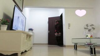 Real SelfBondage at home 02