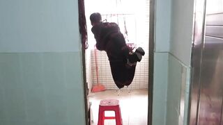 body wrap and fastened up myself