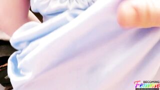 sissy girl Samantha Hall gets the D in advance of her scene begins