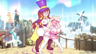 Hatlady x OC (Futanari) [A Hat in Time Manga]