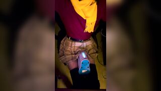 Zoom/Teams calls merely watch the sweater & scarf, but U get to watch the petticoat + boots also