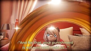 Mama Ankha tries to tease 2B by cockring her but get creampied