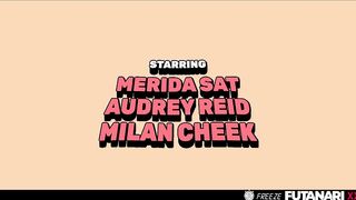 Hawt Shemale hentai Angels and Time Stop See Sex Epic Transgender Surprise Fuckfest Trailer