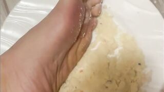 Trans Angel STEPS on ur cookies! Hope this babe doesn’t make you eat 'em