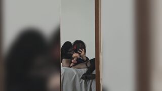 Femboy Jerks Off Previous to Class