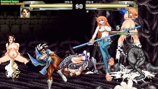 Futanari Fighters Anime Side Scroller Transgender Porn Game Play Ep 03