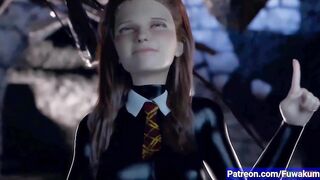 Cute gal is drilled in dungeons and they cum inside her vagina