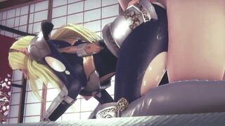 [LEAGUE OF LEGENDS] Shemale hentai Sona dominates Lux (CG PORN 60 FPS)