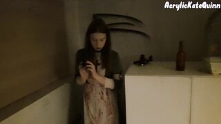 Trans nurse gets trapped and needs to bang her way out