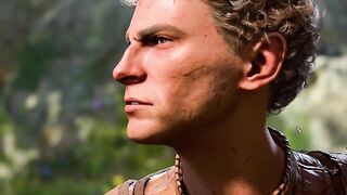 Baldur's Gate three Game Beginning - Trans Beauty in Village Battel