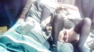 Can't Assist Being a Filthy Whore!! Widening My Legs...