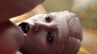 Sexy elf tryinh to make cash by selling her virginity.