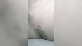 Soaked FTM Snatch Squirting in Pajama Panties