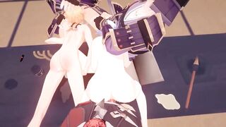 Ayato & Thoma Fuckfest - Genshin Impact