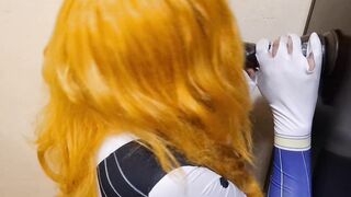 Hot Dva Cosplayer gives u a Sloppy Oral job and Kiss your Balls