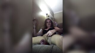 Ebony suit twat otgam