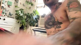 FTM BRO LARGE LOVE BUTTON WANKING POV UNSHAVED BI TRANS CHAP