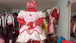 PVC Dress Magical Hotty Madoka Layered and Tied