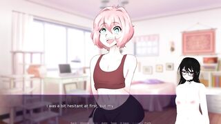 Trans Cutie being called cute by Femboy leads to sex