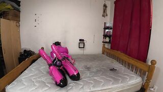 Sissy Maid Self Slavery Fiddle - Nearly Stuck