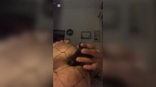 Whore solo anal play