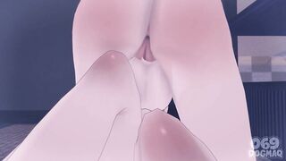 DSMB - Shemale hentai on Female Facefuck animation Anime