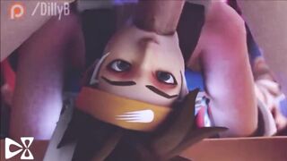 Overwatch CG sex scenes complimation