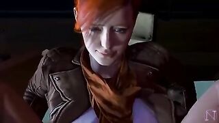 screw different characters in CG sex movie scene