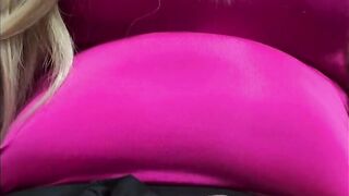 Amateur Crossdress Madison CD leaks cum from fet little love button onto a vibrator and then sucks the sex tool like the bitch this babe's