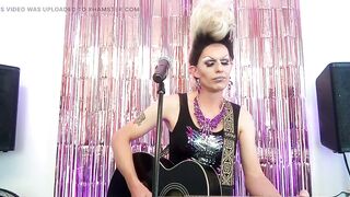 Alexa singing and playing live